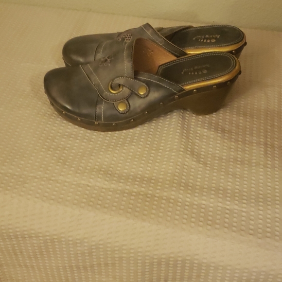 Spring step leather clogs - Picture 4 of 6